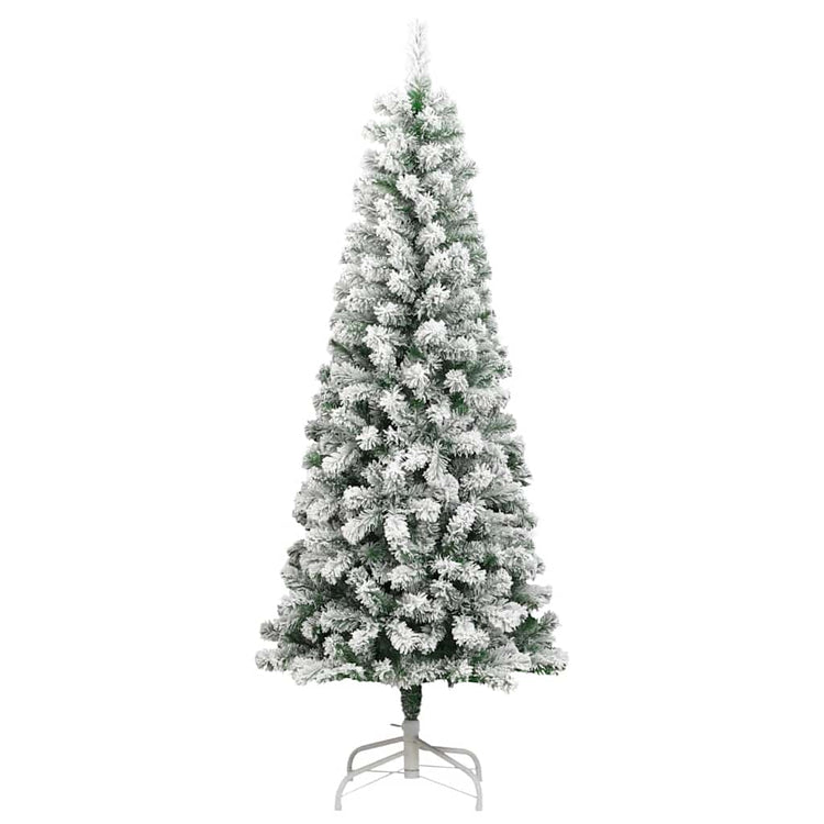 Sapin de Noël artificiel Vidaxx avec charnières et neige 180 cm
