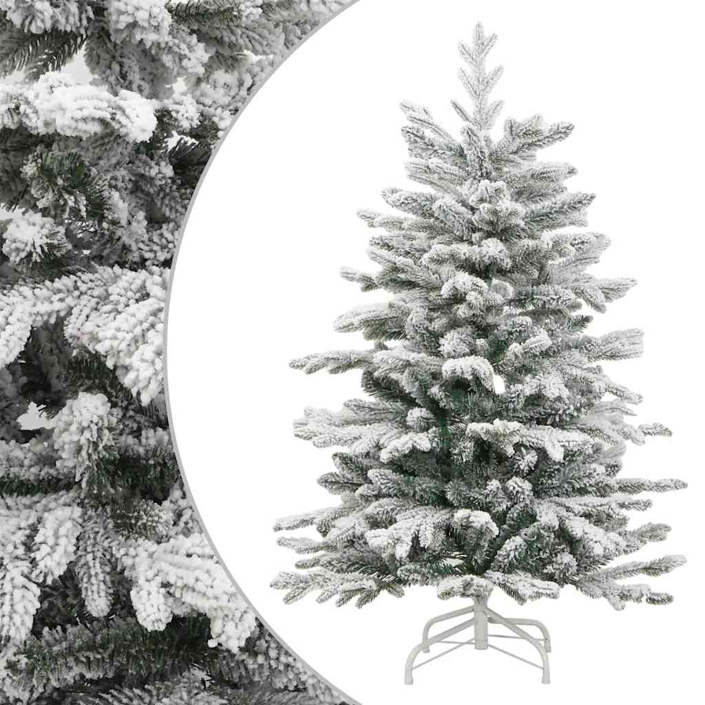 Sapin de Noël artificiel Vidaxx avec charnières et neige 180 cm