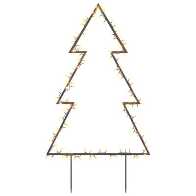 Vidaxl Christmas Lighting Christmas Tree avec épingles au sol 115 LEDS 90 cm