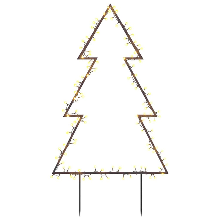 Vidaxl Christmas Lighting Christmas Tree avec épingles au sol 115 LEDS 90 cm