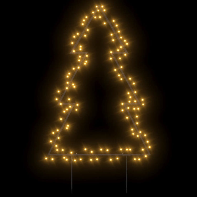 Vidaxl Christmas Lighting Christmas Tree avec épingles au sol 115 LEDS 90 cm
