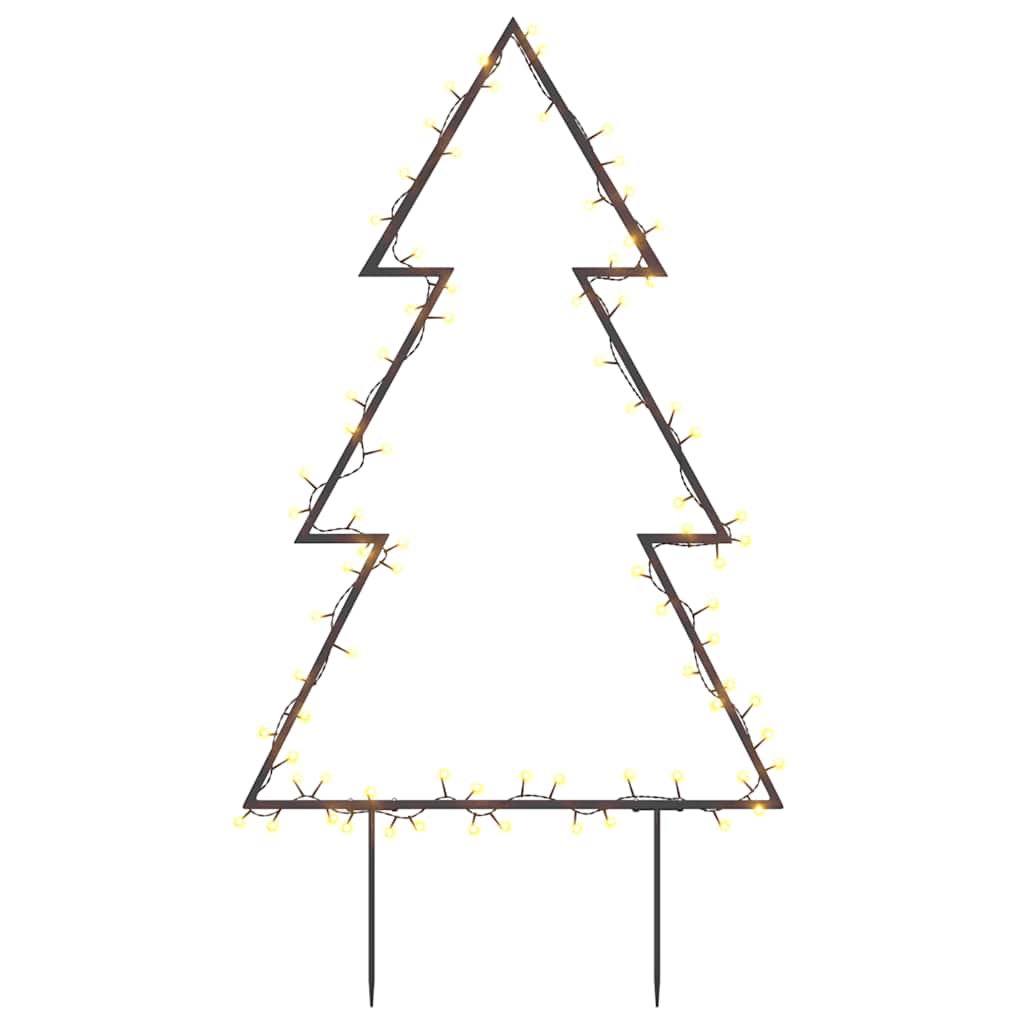 Vidaxl Christmas Lighting Christmas Tree avec broches au sol 80 LEDS 60 cm