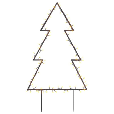 Vidaxl Christmas Lighting Christmas Tree avec broches au sol 80 LEDS 60 cm