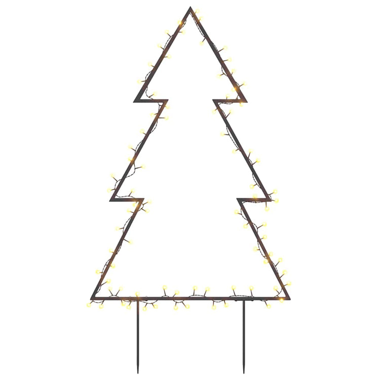 Vidaxl Christmas Lighting Christmas Tree avec broches au sol 80 LEDS 60 cm