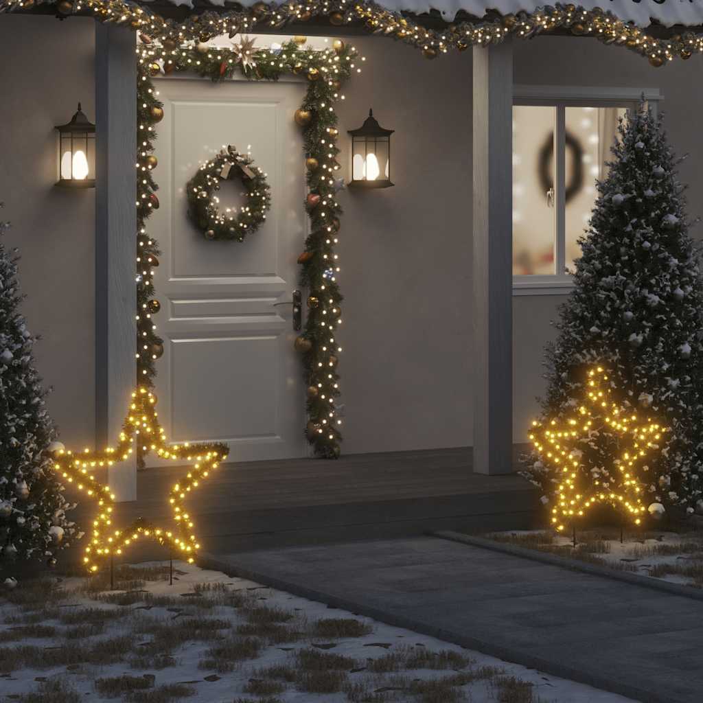 VIDAXL LICTES DE CHOISSANCE AVEC STAR 115 LEDS 85 CM