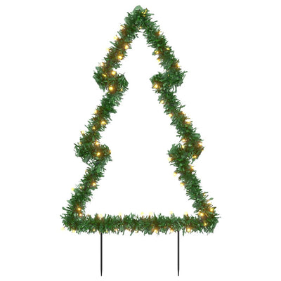 Vidaxl Christmas Lighting Christmas Tree avec broches au sol 80 LEDS 60 cm