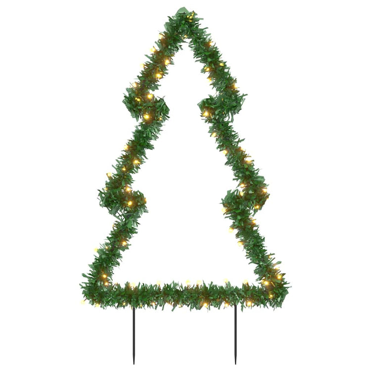 Vidaxl Christmas Lighting Christmas Tree avec broches au sol 80 LEDS 60 cm