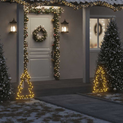 Vidaxl Christmas Lighting Christmas Tree avec broches au sol 80 LEDS 60 cm