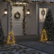 Vidaxl Christmas Lighting Christmas Tree avec broches au sol 80 LEDS 60 cm