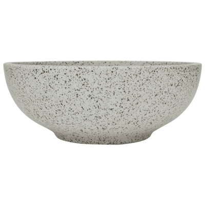 Vidaxl Straction Round φ41x14 cm Grey céramique