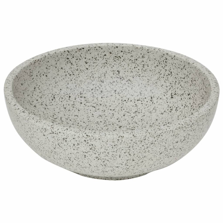 Vidaxl Straction Round φ41x14 cm Grey céramique