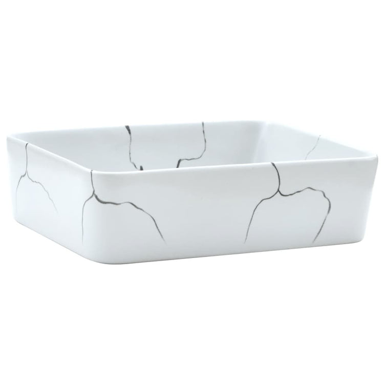 Vidaxl Strack Wash Bok Regant 46x35.5x13 cm Céramique blanc