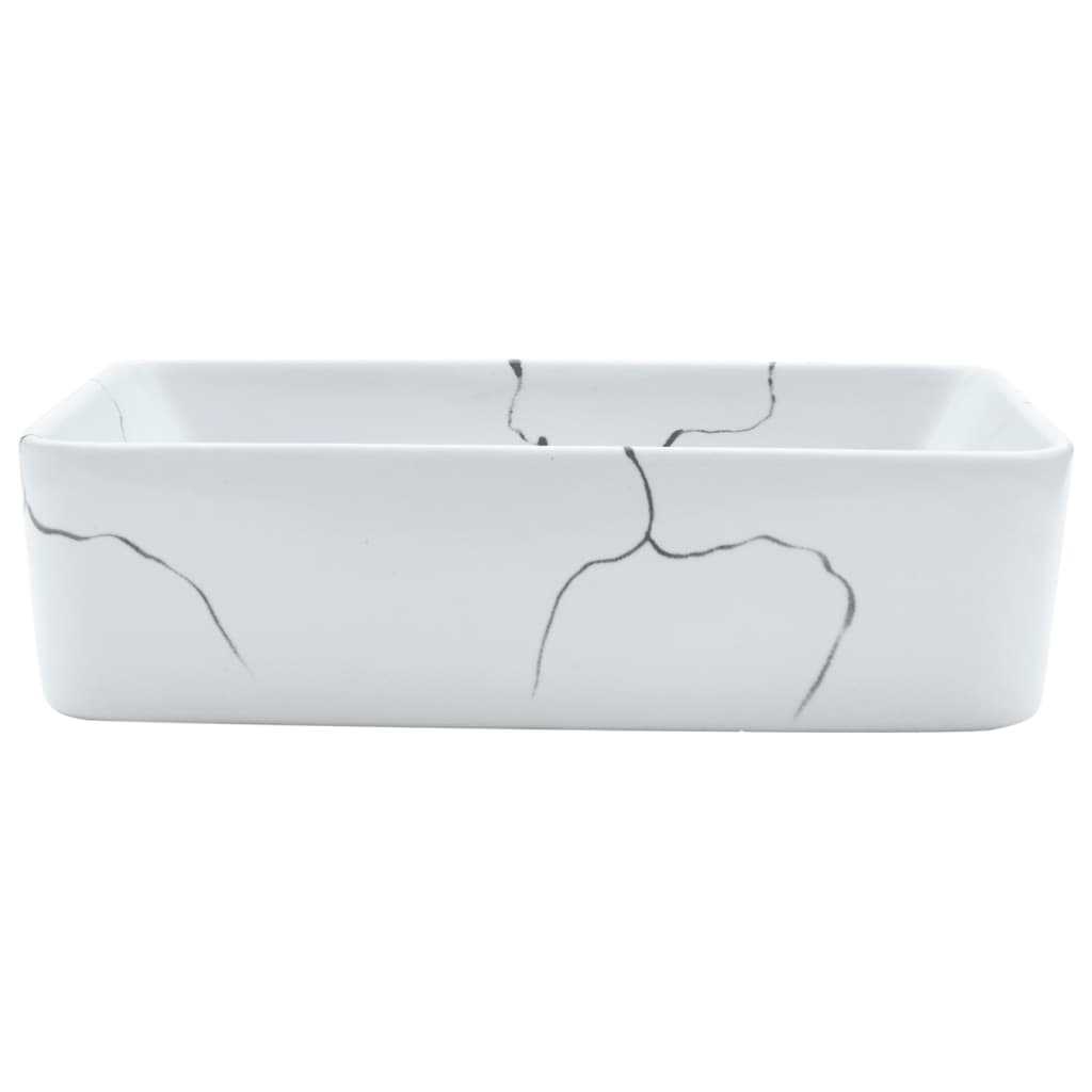 Vidaxl Strack Wash Bok Regant 46x35.5x13 cm Céramique blanc