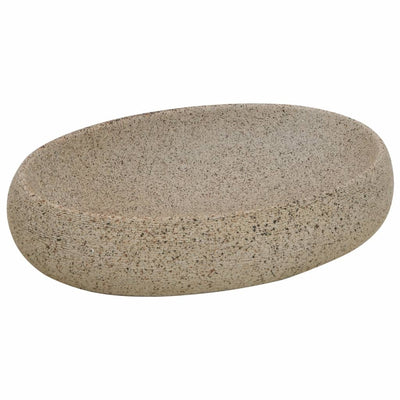 Vidaxx évier à poser ovale 59x40x15 cm céramique couleur sable