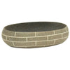 Vidaxl Staction Wasker Ovaal 59x40x15 cm Céramique Multi-Color