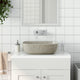 Vidaxl Strack Wasker Rectangular 48x37.5x13,5 cm Gris céramique
