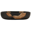 Vidaxl Staction Wasker Ovaal 59x40x14 cm Black en céramique