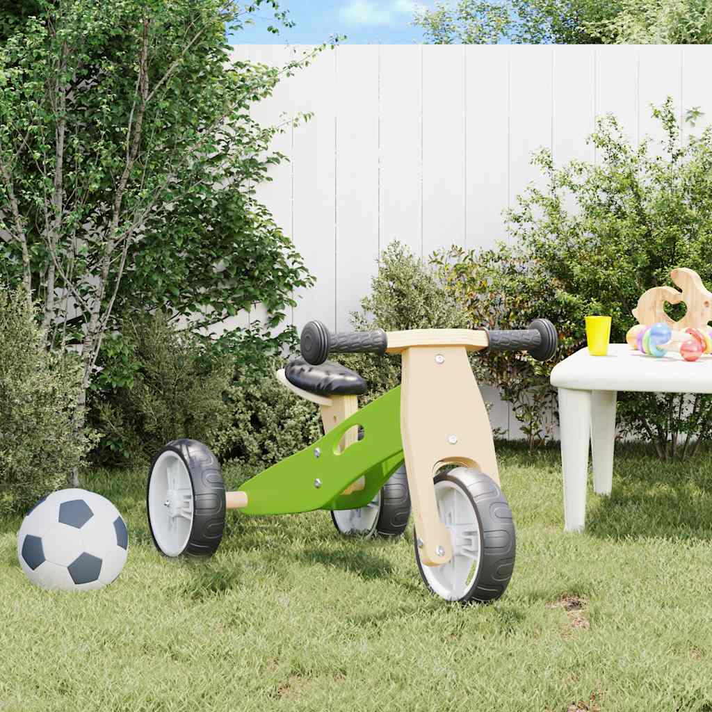 Vidaxl pour les enfants 2 en 1 vert