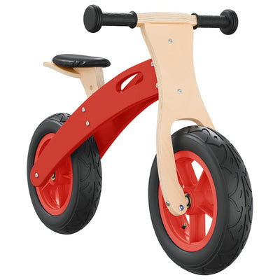Vidaxl pour les enfants avec des pneus d'air rouge