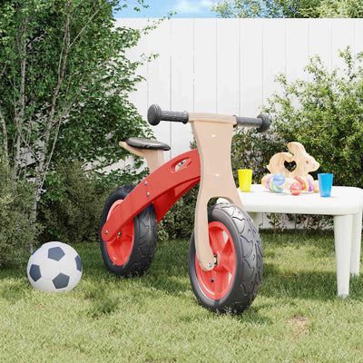 Vidaxl pour les enfants avec des pneus d'air rouge
