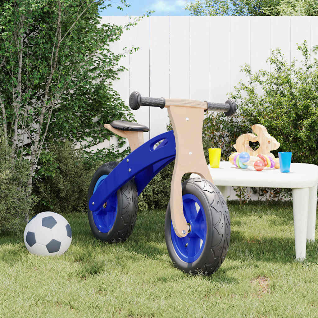 Vidaxl pour les enfants avec des pneus d'air bleu