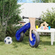 Vidaxl pour les enfants avec des pneus d'air bleu