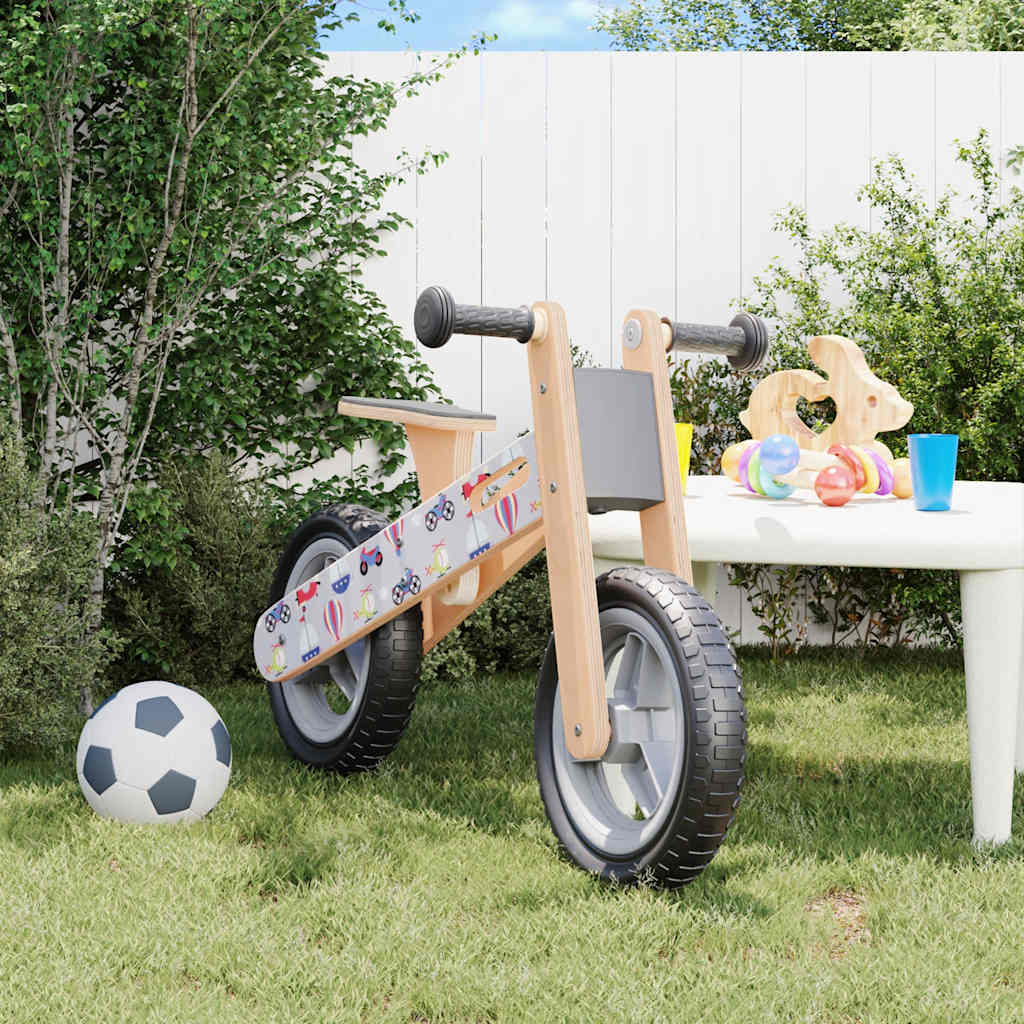 Vidaxl pour les enfants gris avec imprimé