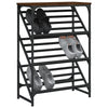 Rack à chaussures Vidaxl 60x30x85 cm Couleur de chêne brun en bois transformé