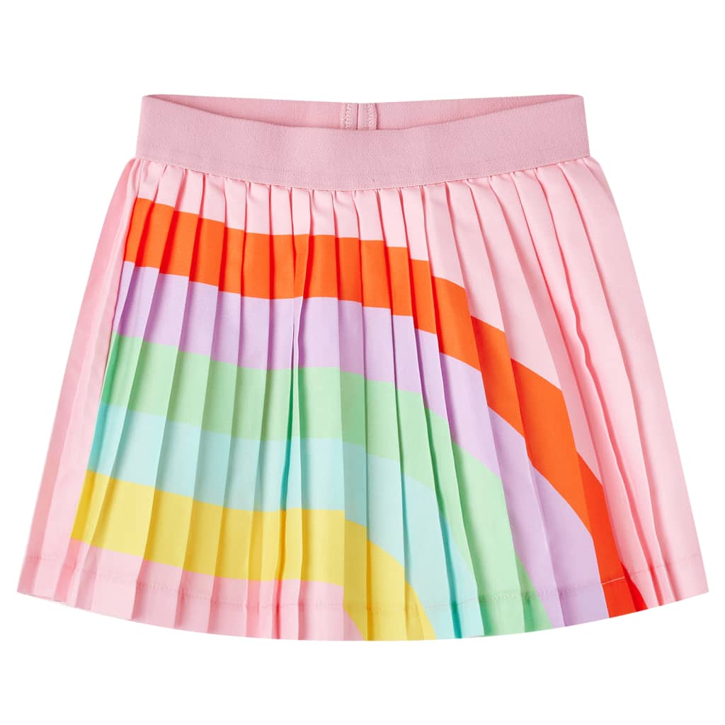 VidaXL jupe enfant plissée 140 rose clair