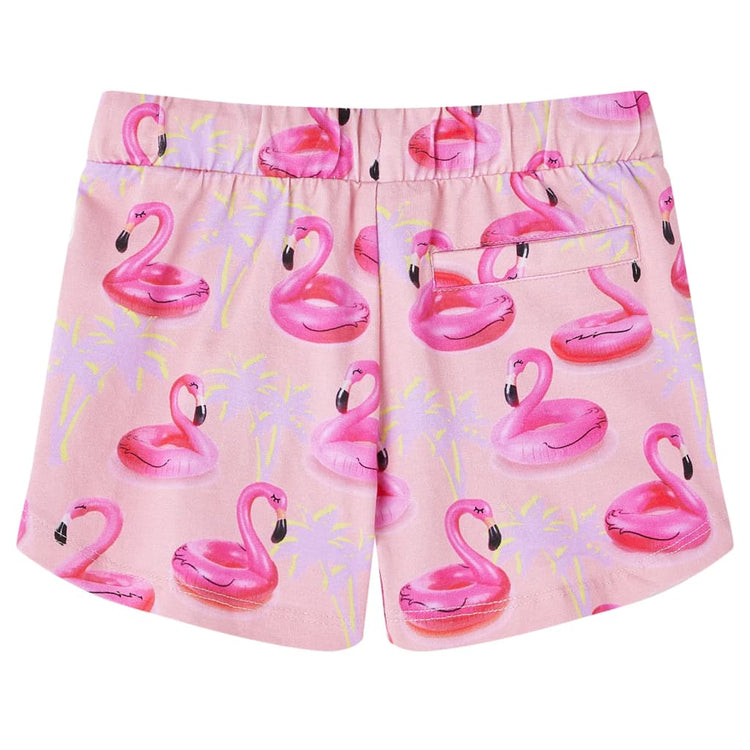 VidaXL short enfant avec cordon de serrage 92 rose clair