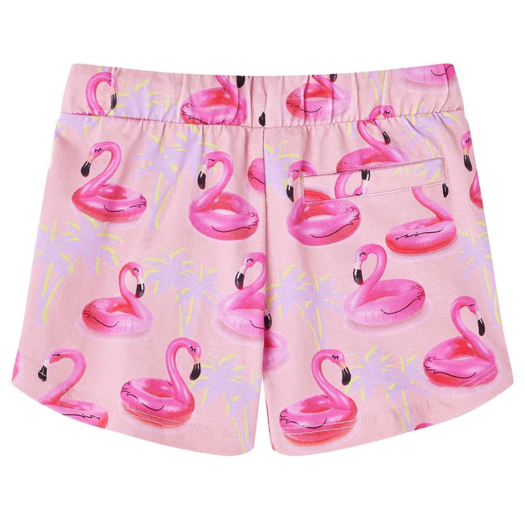 VidaXL short enfant avec cordon de serrage 140 rose clair