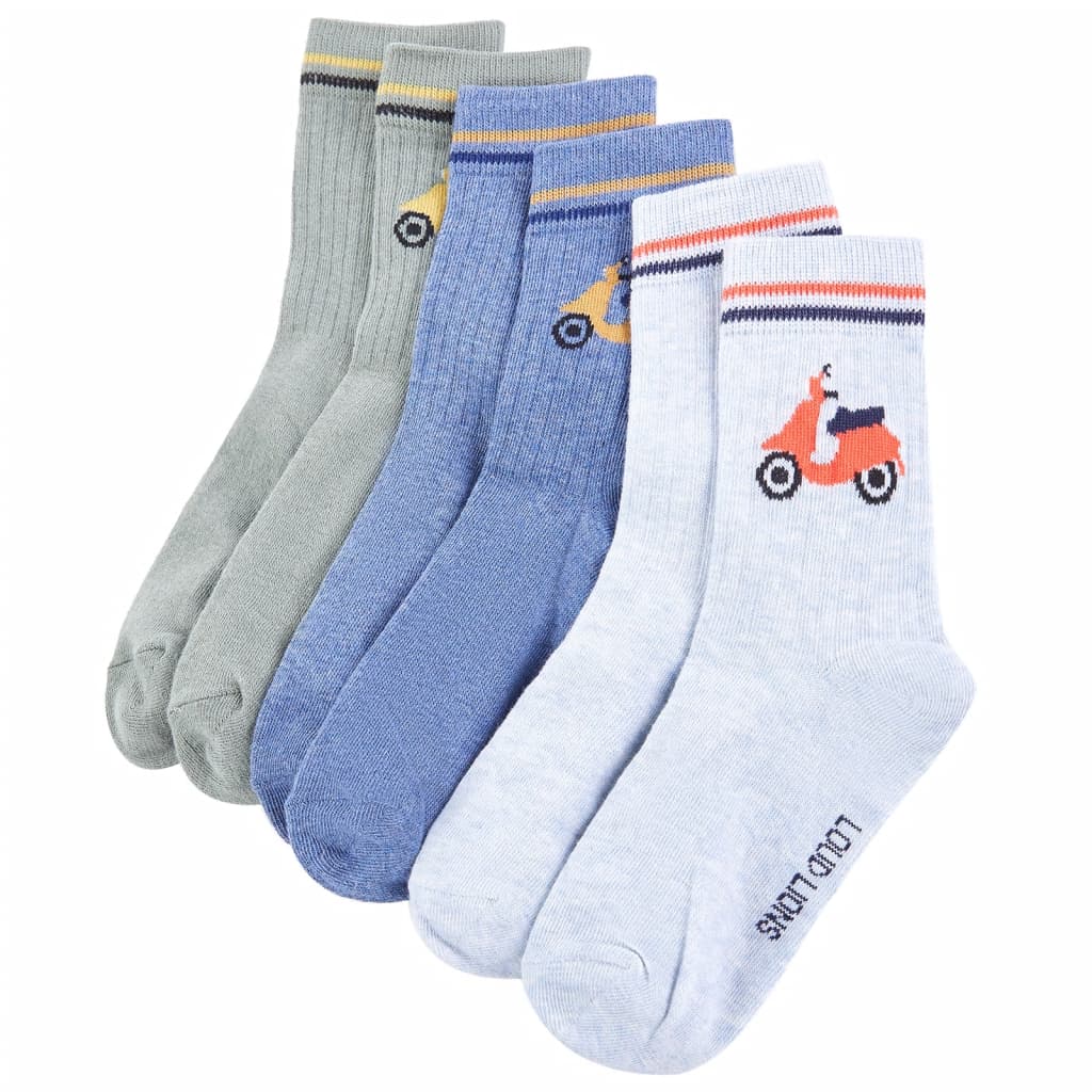 VidaXL chaussettes pour enfants 5 paires EU 23-26