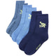 VidaXL chaussettes pour enfants 5 paires EU 23-26