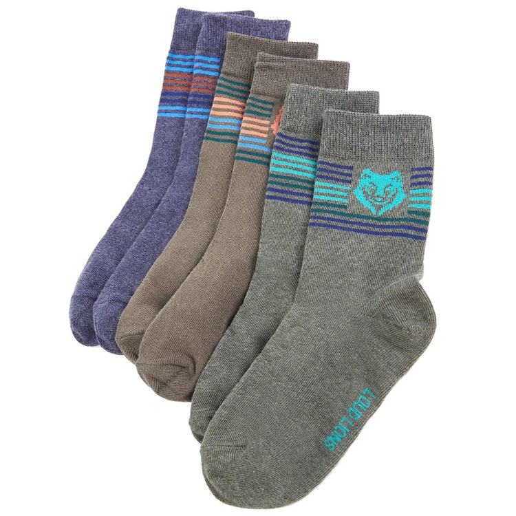 VidaXL chaussettes pour enfants 5 paires EU 30-34