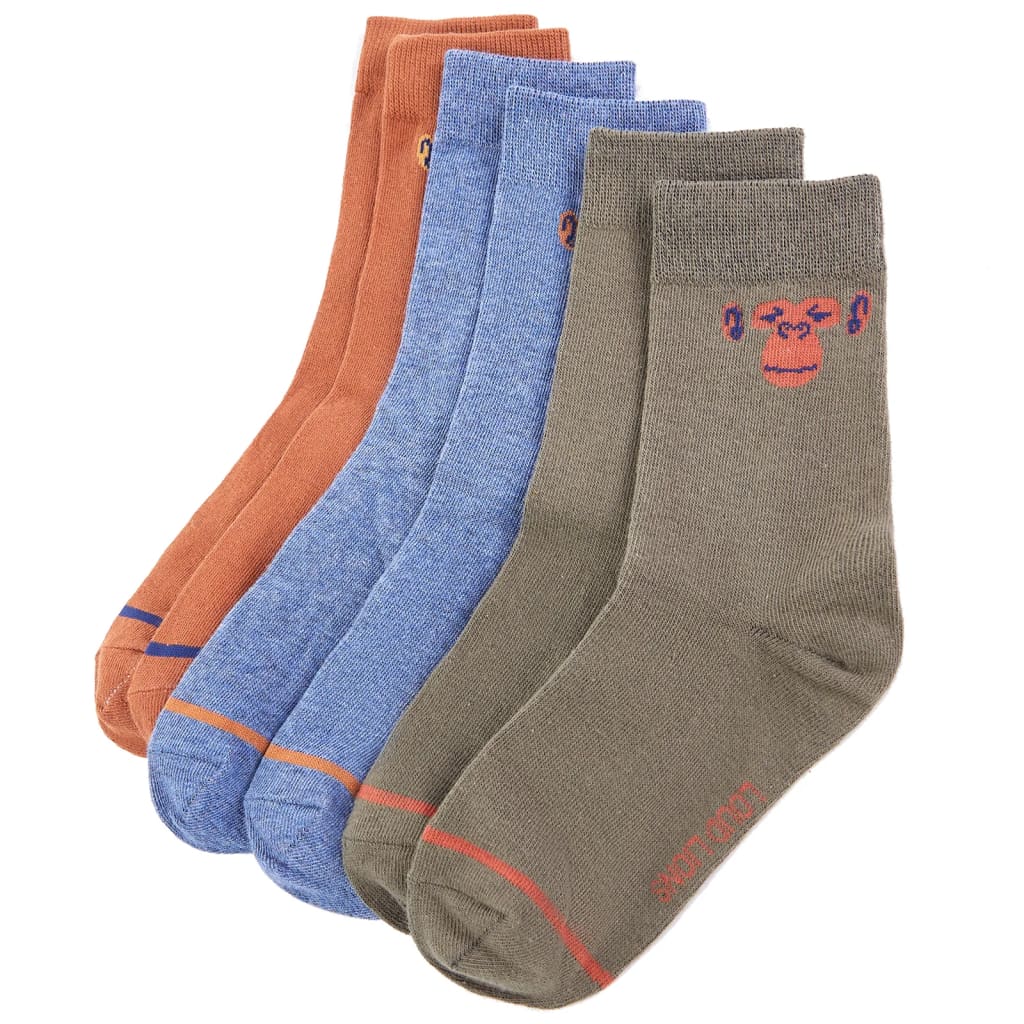 VidaXL chaussettes pour enfants 5 paires EU 23-26