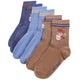 VidaXL chaussettes pour enfants 5 paires EU 26-29