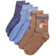 VidaXL chaussettes pour enfants 5 paires EU 30-34