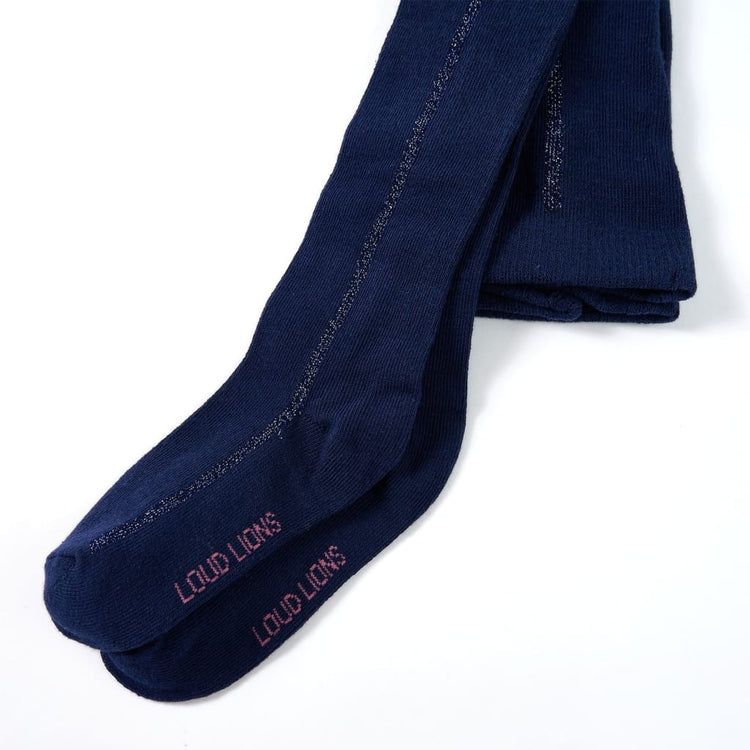 VidaXL collants enfants 116 bleu marine
