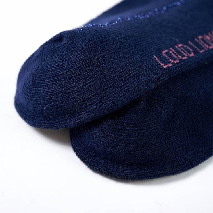 VidaXL collants enfants 140 bleu marine