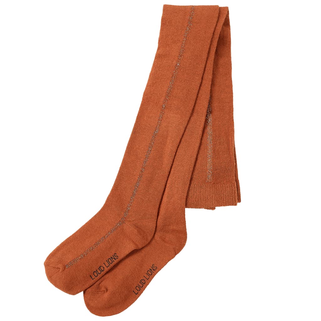 VidaXL collants enfants 140 couleur cognac