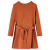 VidaXL robe enfant à manches longues 116 couleur cognac