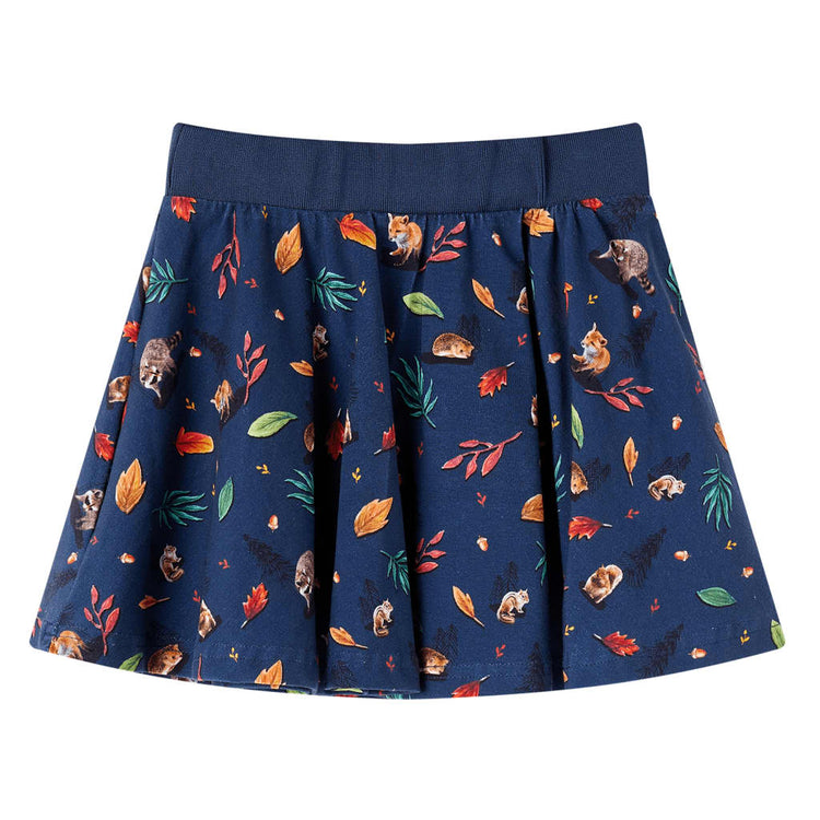 VidaXL jupe enfant 116 bleu marine