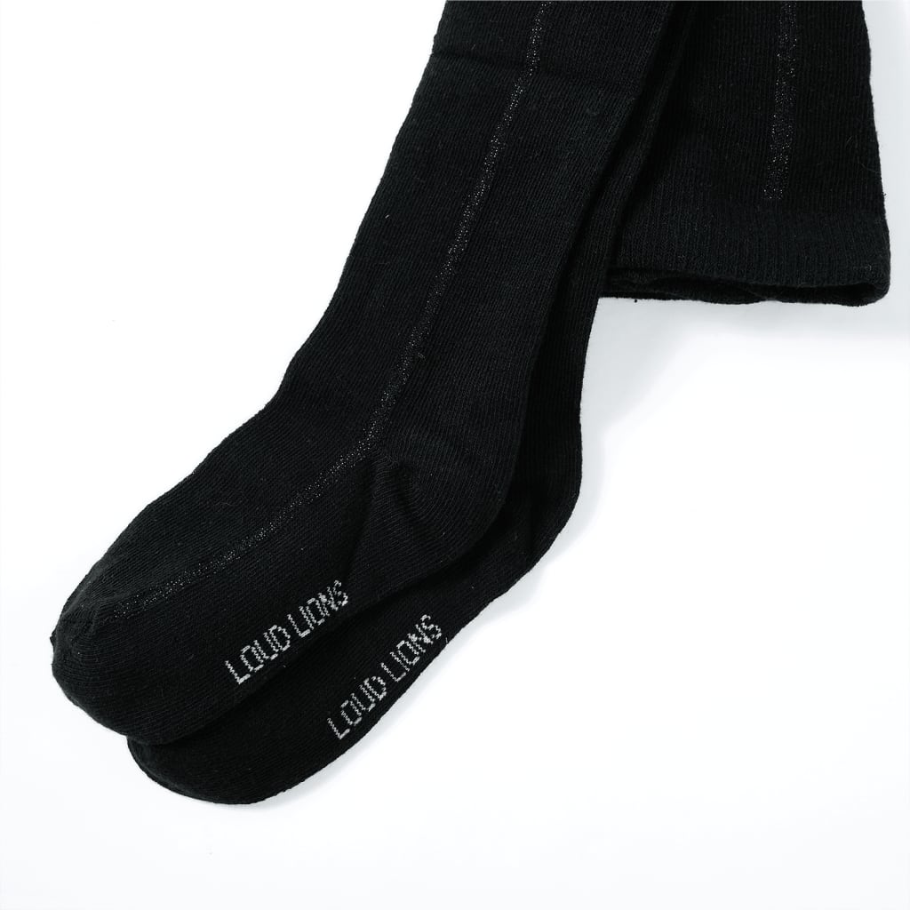 VidaXL collants enfants 92 noir