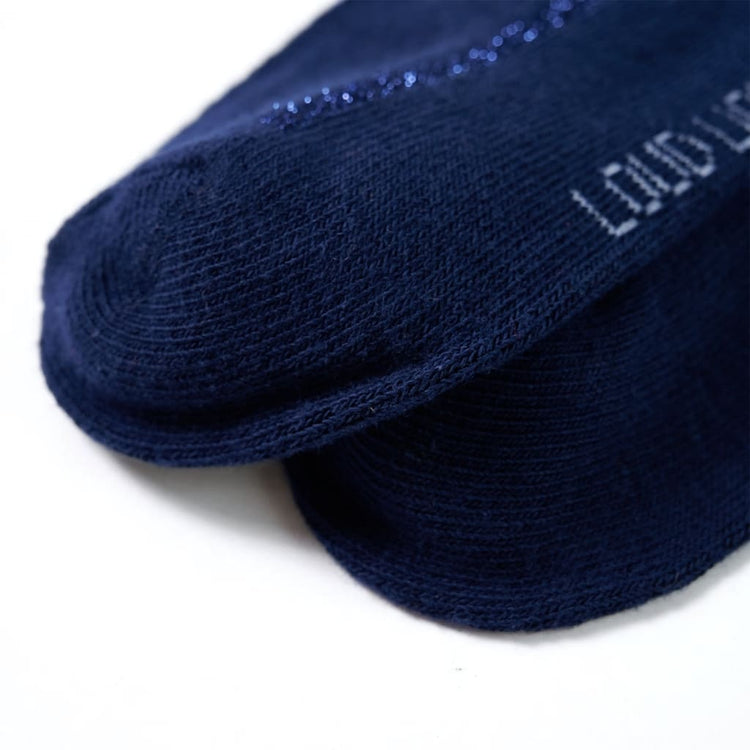 VidaXL collants enfants 128 bleu marine