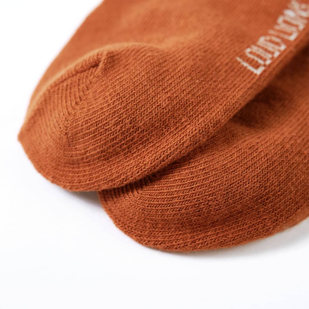 VidaXL collants enfants 92 couleur cognac