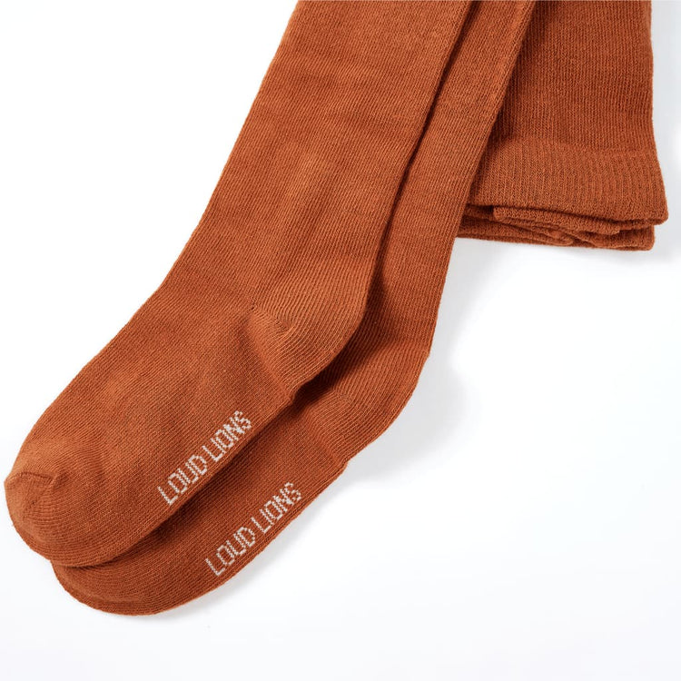 VidaXL collants enfants 116 couleur cognac