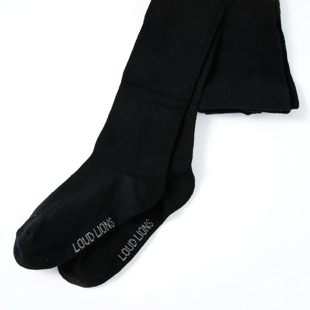 VidaXL collants enfants 128 noir