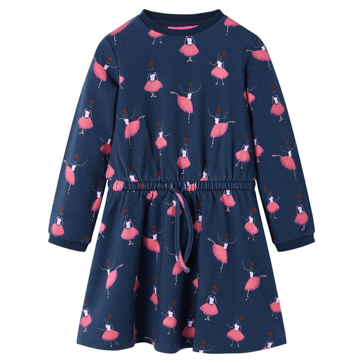 VidaXL robe enfant 116 bleu marine