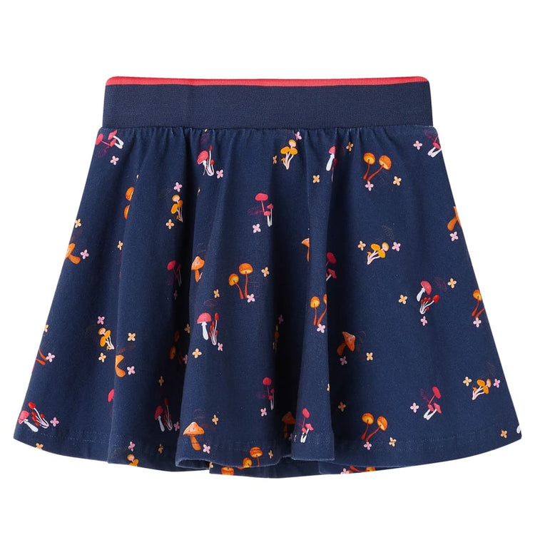 VidaXL jupe enfant 128 bleu marine