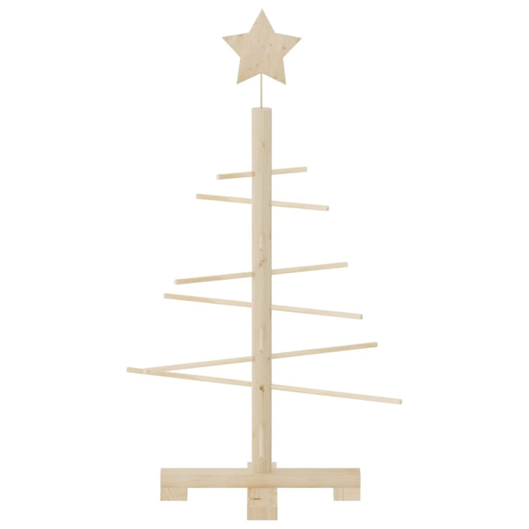 Vidaxx décoration de Noël sapin de Noël 75 cm en bois de pin massif